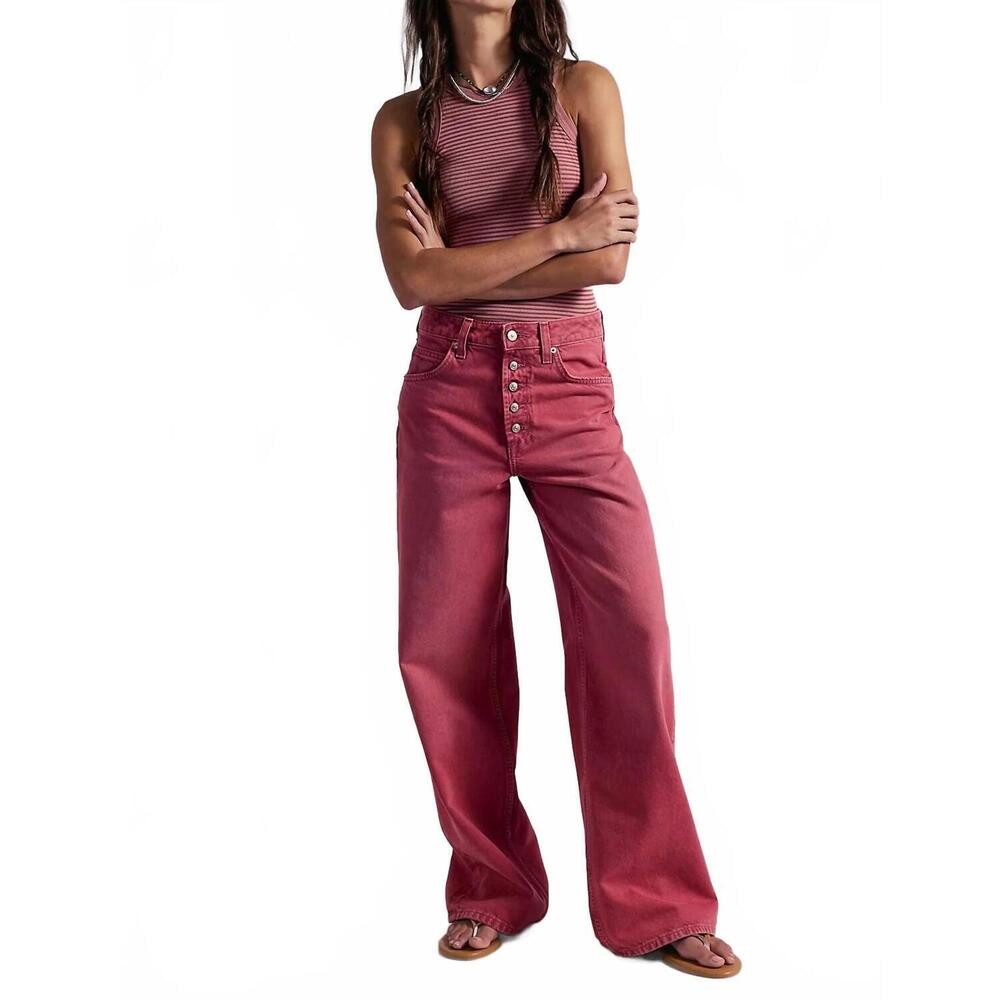 NEW WE THE FREE nia boyfriend jeans in baroque - Picture 1 of 4